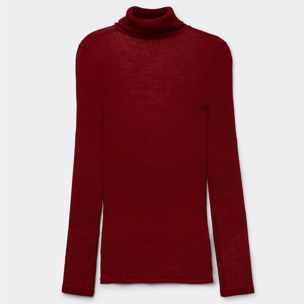 Intimissimi Red Turtleneck Top